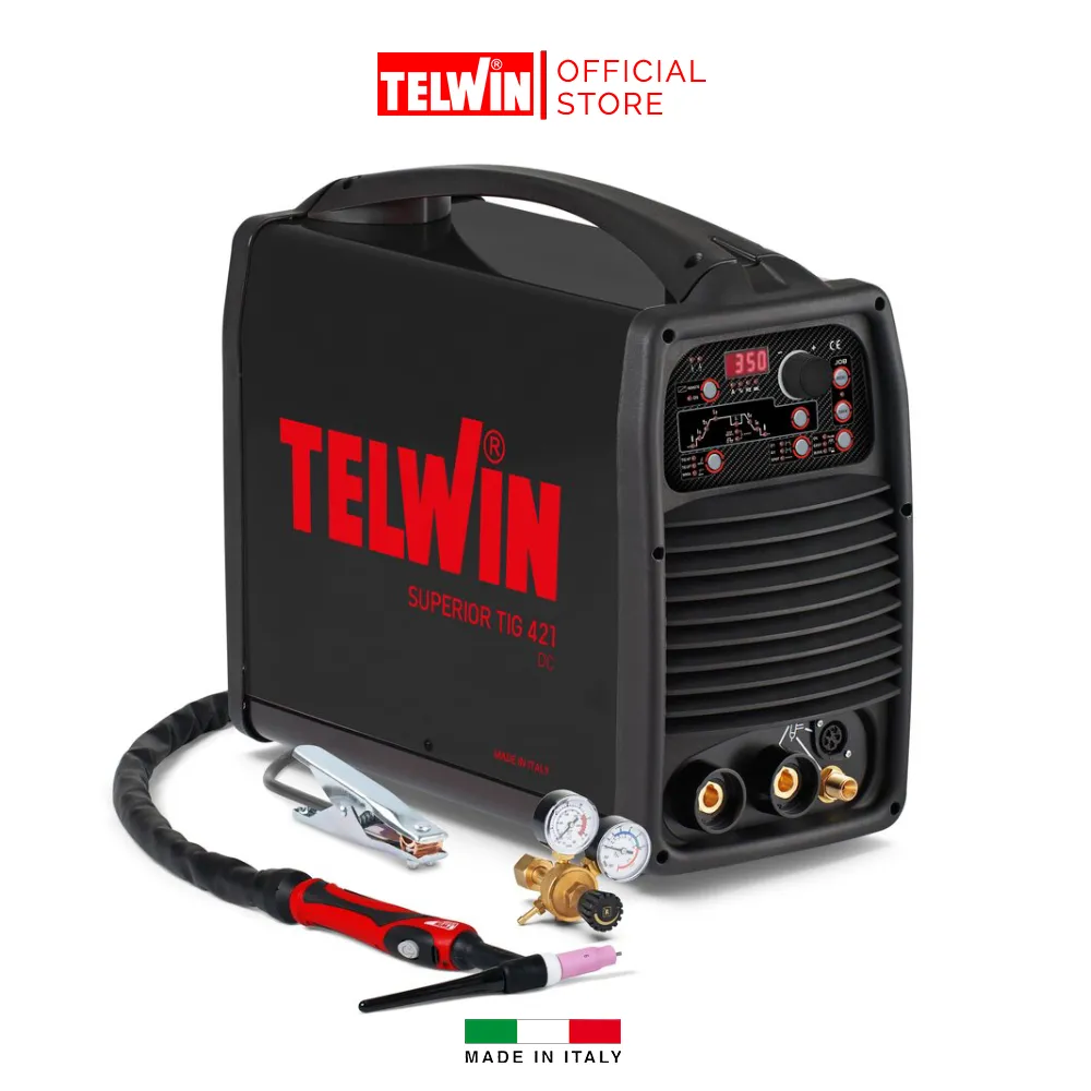 Máy hàn Tig Telwin SUPERIOR TIG 421 DC + ACC
